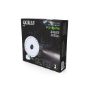 Фонарь кемпинговый Gauss модель GFL003 24LED 300lm  3xAA белый магнит и карабин LED  (GF003) 