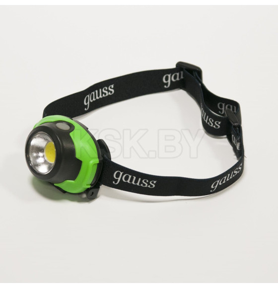 Фонарь налобный модель GFL302 3W 120lm 3xAAA LED Gauss (GF302) 