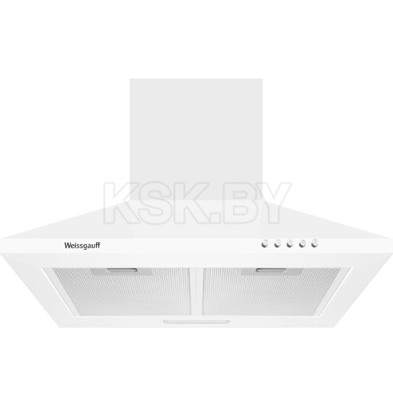 Вытяжка кухонная Weissgauff Zosma 60 PB WH (Zosma60PBWH) 