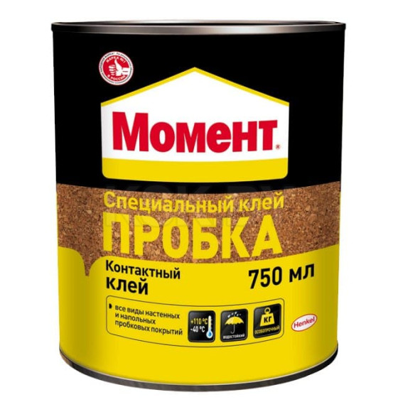 Клей МОМЕНТ ПРОБКА универсальный, 750 мл (2486171)