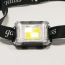 Фонарь налобный модель GFL304 3W 180lm 3xAAA LED Gauss (GF304) 