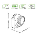 Фонарь налобный Gauss модель GFL309 6W 180lm Lead acid 800mAh LED  (GF309) 