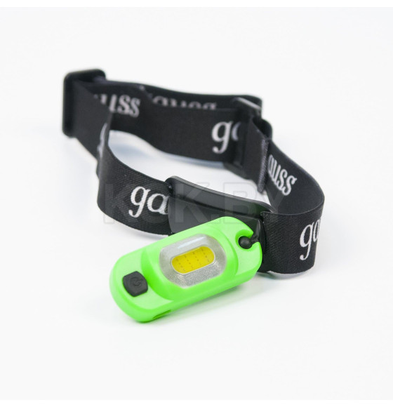 Фонарь налобный GFL408 3W 150lm Li-ion 300mAh LED Gauss (GF408) 