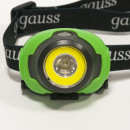 Фонарь налобный модель GFL303 4W 230lm 3xAAA LED Gauss (GF303) 