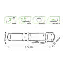 Фонарь ручной Gauss модель GFL109 4W 200lm 3xAAA LED  (GF109) 