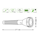 Фонарь ручной Gauss модель GFL201 5.5W 180lm Li-ion 2400mAh LED  (GF201) 