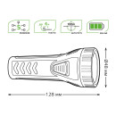 Фонарь ручной Gauss модель GFL101 1W 50lm lead acid 250mAh LED  (GF101) 