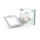 Светильник встраиваемый LED 12W 1000lm 4000K 170-260V IP20 145х26 мм квадрат (белый) Gauss Basic Downlight 9031420212 (9031420212) 