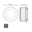 Светильник Gauss Backlight BL086 Кругл. Белый/Белый, Gu5.3, 3W, LED 3000K  (BL086) 