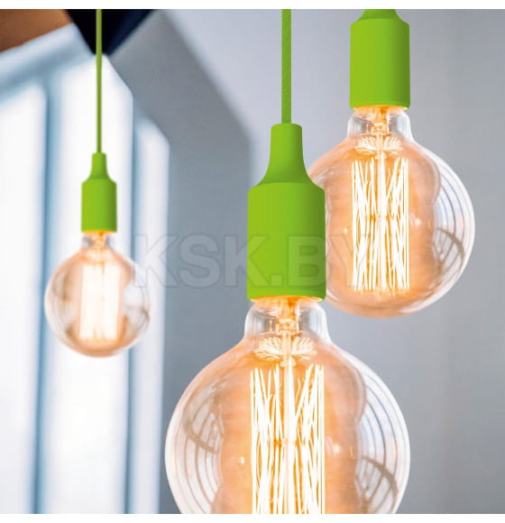 Светильник подвесной E27 1 м (зеленый) Gauss Decor PL015 (PL015) 