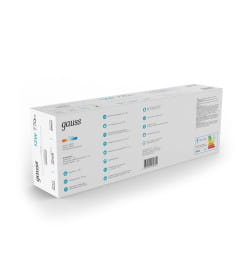 Светильник настенный светодиодный 12W 770lm 200-240V 550 мм Gauss Medea BR023