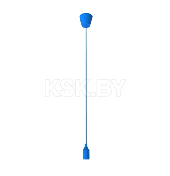 Светильник подвесной E27 1 м (голубой) Gauss Decor PL014 (PL014) 