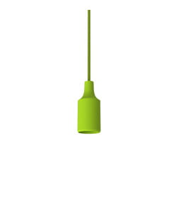 Светильник подвесной E27 1 м (зеленый) Gauss Decor PL015