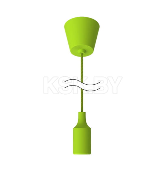 Светильник подвесной E27 1 м (зеленый) Gauss Decor PL015 (PL015) 