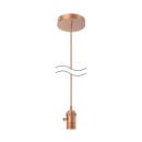 Светильник подвесной E27 1 м (медный) Gauss Decor PL043 (PL043) 