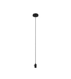 Светильник подвесной E27 1 м (черный) Gauss Decor PL041