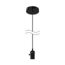 Светильник подвесной E27 1 м (черный) Gauss Decor PL041 (PL041) 