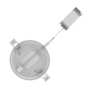 Светильник встраиваемый LED 24W 2400lm 4000K 85-265V IP20 170х27 мм круг Gauss Frameless 967511224 (967511224) 