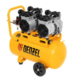 Компрессор безмаслянный малошумный Denzel DLS 2200/50