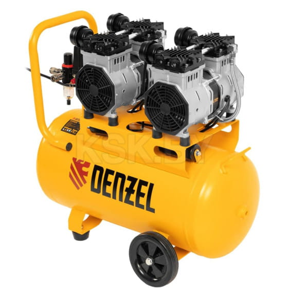 Компрессор безмаслянный малошумный Denzel DLS 2200/50 (58031) 