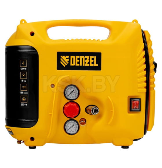 Компрессор воздушный с набором аксессуаров Denzel DL1300 (58011) 