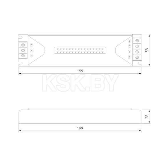 Трансформатоp 24V 300W DC 95064/00 ES (a068202) 