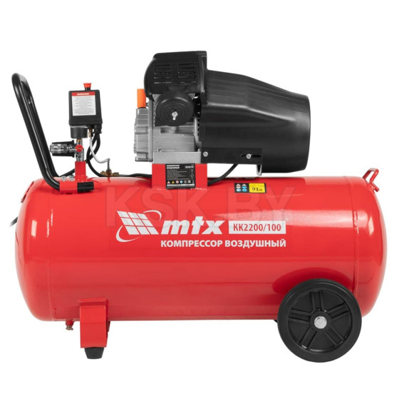Компрессор воздушный MTX КК-2200/100 (58033) 