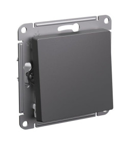 Выключатель 1кл. 10А базальт Atlasdesign