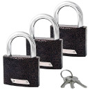 Замок навесной Avers PD-01-63-(3locks,3Keys)