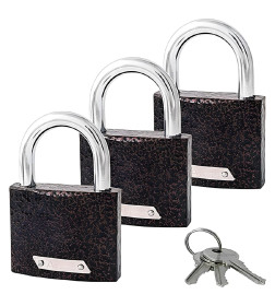 Замок навесной Avers PD-01-63-(3locks,3Keys)