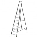 Лестница-стремянка стальная 10 алюминиевых ступеней Сибртех 97960 (97960) 