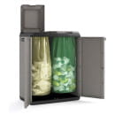 Шкаф Пластиковый SPLIT BASIC GLR/BK KETER RUASSIA PAL.EPAL H.113 (240623) 