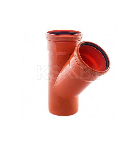 Тройник наруж. кан. ПП 200х200/45, Политэк (200120045) 