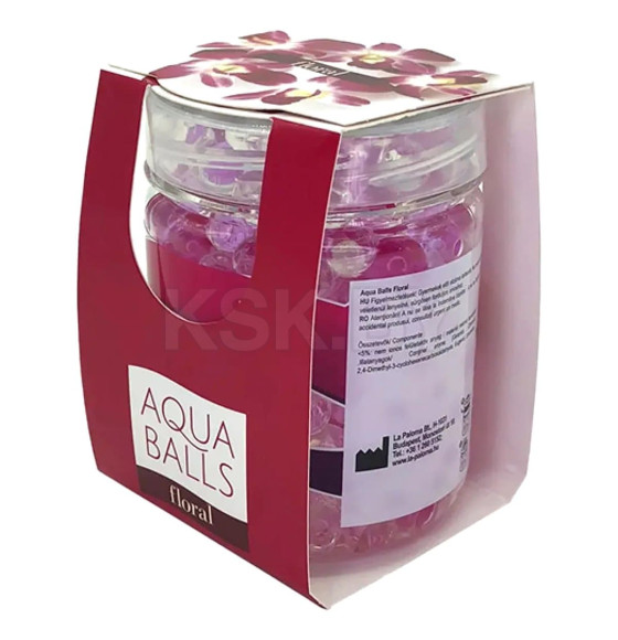 Ароматизатор Paloma Aqua Balls Airfreshener FLORAL (5997270702510) 