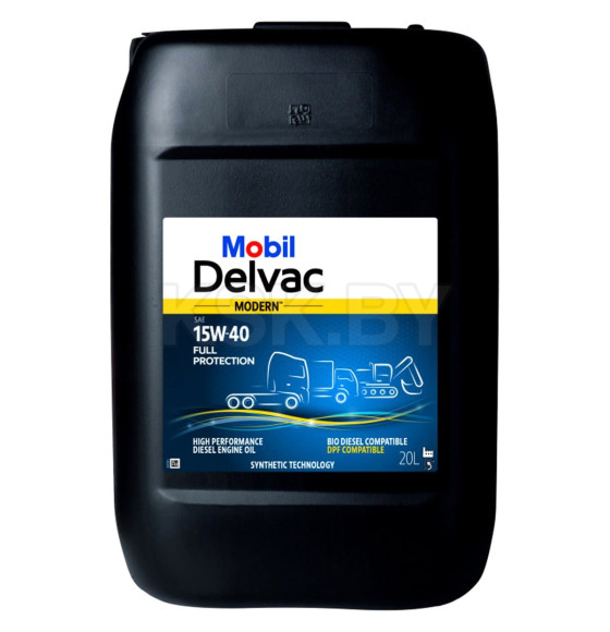 Масло моторное Mobil Delvac Modern 15W-40 Full Protection 20л (157057) 