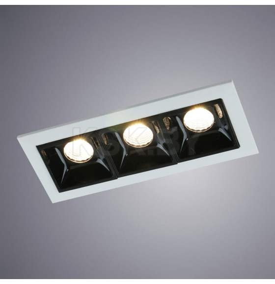 Светильник встраиваемый точечный Arte Lamp GRILL A3153PL-3BK (A3153PL-3BK) 