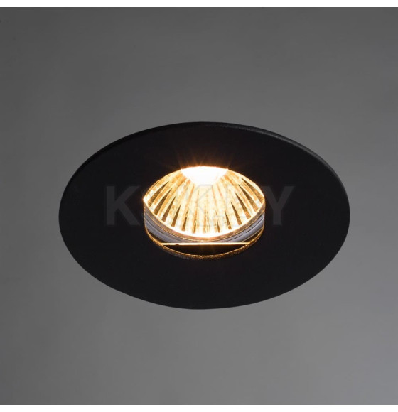 Светильник встраиваемый точечный Arte Lamp ACCENTO A3219PL-1BK (A3219PL-1BK) 