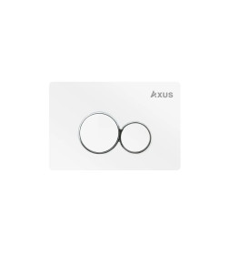 Кнопка для инсталляции Axus 097EW (белый)