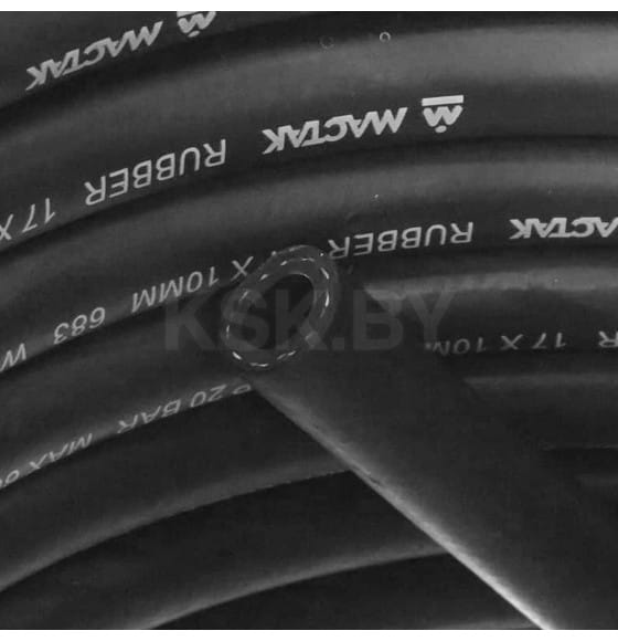 Шланг пневматический резиновый 10х17 мм (бухта 100 м) МАСТАК 683-10100 (683-10100) 