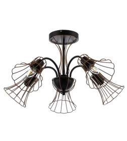 Светильник НПБ 02-5х40-105 GH10418/5 черный