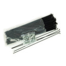 Спица велосипедная 280мм, 14G, черная, SP-280/14B, 36шт. (SP-280/14B) 