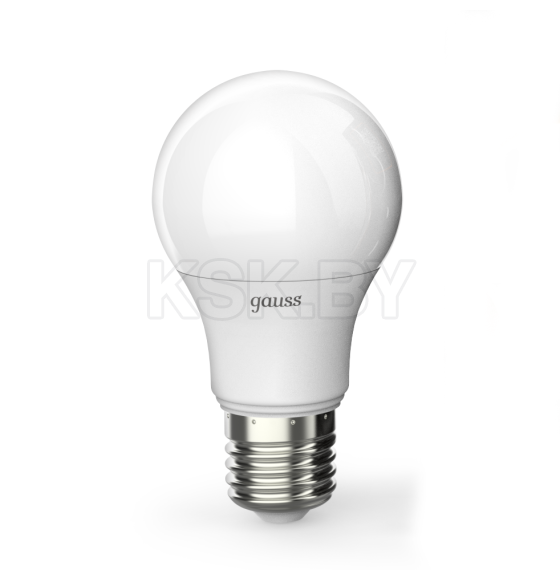 Лампа Gauss A60 7W 710lm 6500K E27 LED 1/10/50 (102502307) 