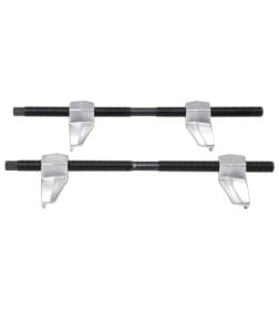 Стяжка амортизаторных пружин 370 мм кованая, U-образные держатели (2 предмета) МАСТАК 100-01370