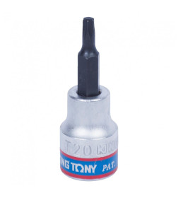 Головка торцевая 3/8" с вставкой-битой TORX T20х50 мм KING TONY 302320