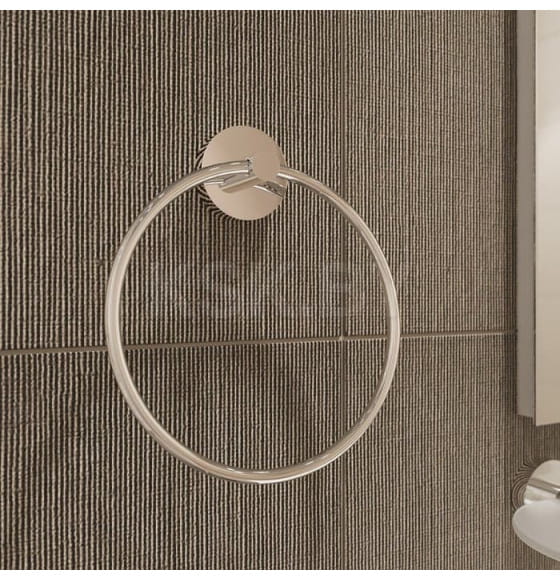 Вешалка для полотенец металлическая,круглая,цвет хром. IDDIS.Sena арт.SENSSO0i51 (SENSSO0i51) 