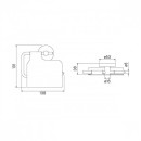 Держатель для туалетной бумаги .IDDIS.Sena.арт.SENSSC0i43 (SENSSC0i43) 