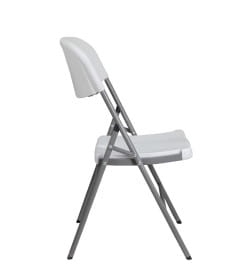 Стул складной 47х50х84мм, белый
