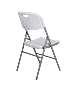 Стул складной 47х50х84мм, белый