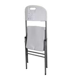 Стул складной 47х50х84мм, белый