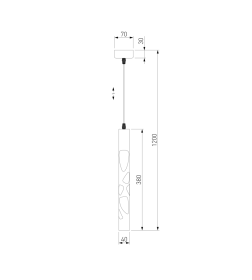 Потолочный светильник DLR037 12W 4200K кофейный ES